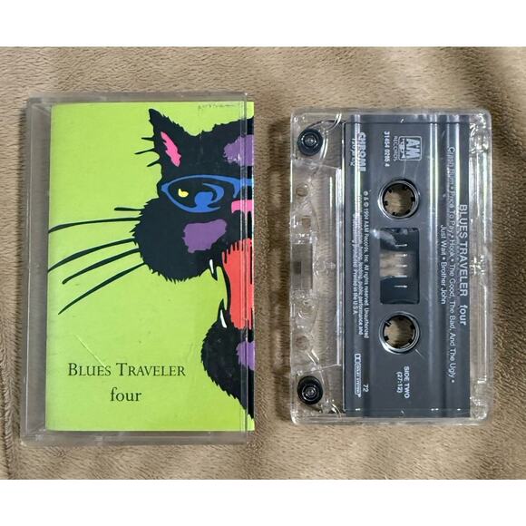 Lot of 2 Blues Traveler Cassettes Four and Live From The Fall - Picture 4 of 7